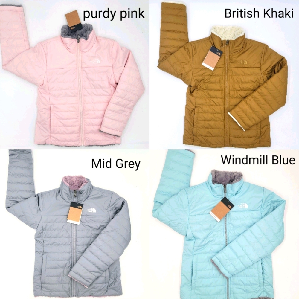 TheNorth Face Girls Large Reversible Mossbud swirl